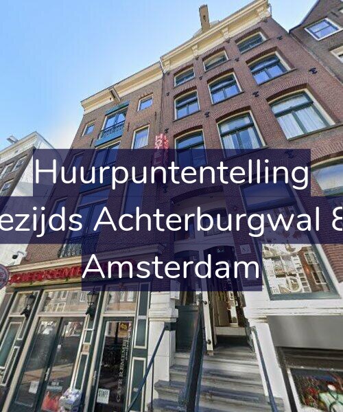Foto gevel Huurpuntentelling voor Oudezijds Achterburgwal 81-D, Amsterdam