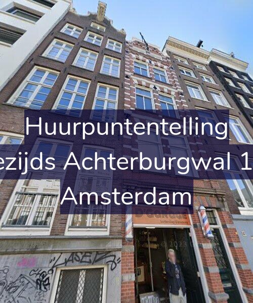 Foto gevel Huurpuntentelling voor Oudezijds Achterburgwal 145-2, Amsterdam