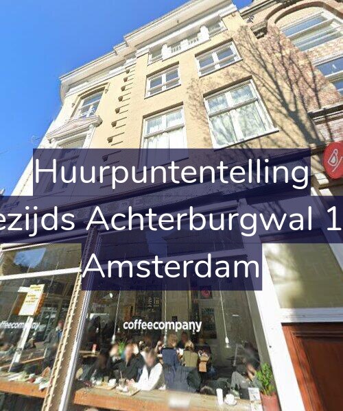 Foto gevel Huurpuntentelling voor Oudezijds Achterburgwal 154-1, Amsterdam