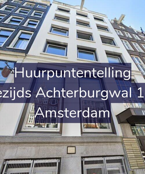 Foto gevel Huurpuntentelling voor Oudezijds Achterburgwal 141-C, Amsterdam