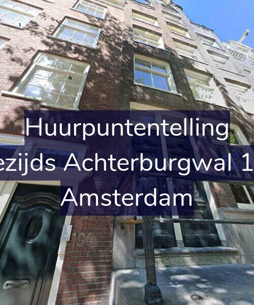 Foto gevel Huurpuntentelling voor Oudezijds Achterburgwal 194-1, Amsterdam