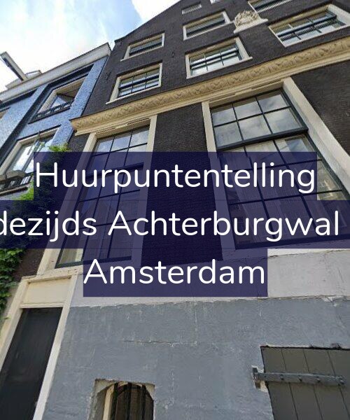 Foto gevel Huurpuntentelling voor Oudezijds Achterburgwal 8-K, Amsterdam