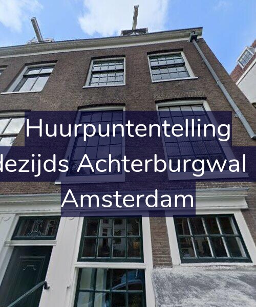 Foto gevel Huurpuntentelling voor Oudezijds Achterburgwal 210, Amsterdam