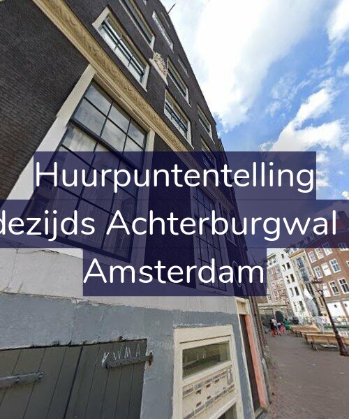 Foto gevel Huurpuntentelling voor Oudezijds Achterburgwal 8-G, Amsterdam