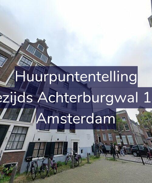 Foto gevel Huurpuntentelling voor Oudezijds Achterburgwal 169-B, Amsterdam