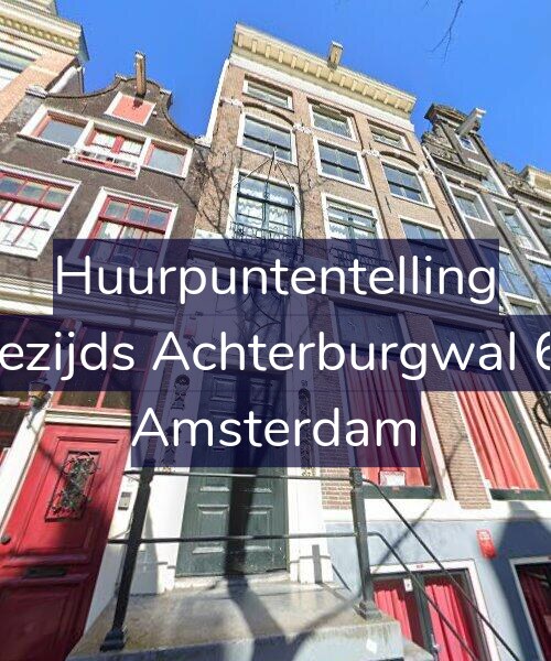 Foto gevel Huurpuntentelling voor Oudezijds Achterburgwal 68-C, Amsterdam