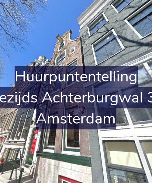 Foto gevel Huurpuntentelling voor Oudezijds Achterburgwal 36-B, Amsterdam