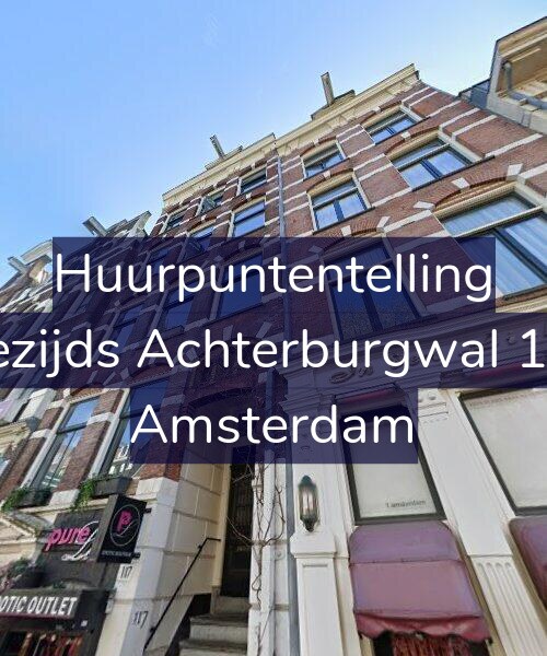 Foto gevel Huurpuntentelling voor Oudezijds Achterburgwal 117-2, Amsterdam