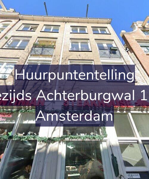 Foto gevel Huurpuntentelling voor Oudezijds Achterburgwal 158-D, Amsterdam