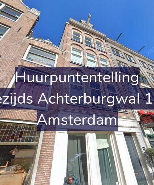 Foto gevel Huurpuntentelling voor Oudezijds Achterburgwal 162-A, Amsterdam