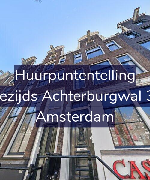 Foto gevel Huurpuntentelling voor Oudezijds Achterburgwal 33-2, Amsterdam