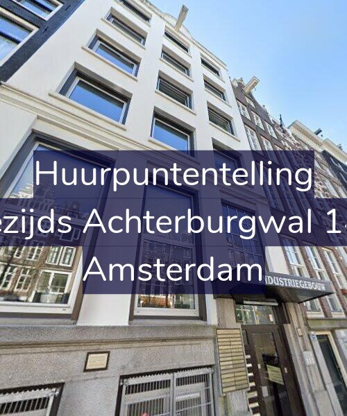 Foto gevel Huurpuntentelling voor Oudezijds Achterburgwal 141-M, Amsterdam