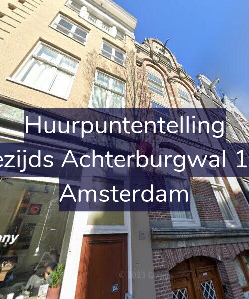 Foto gevel Huurpuntentelling voor Oudezijds Achterburgwal 152-B, Amsterdam