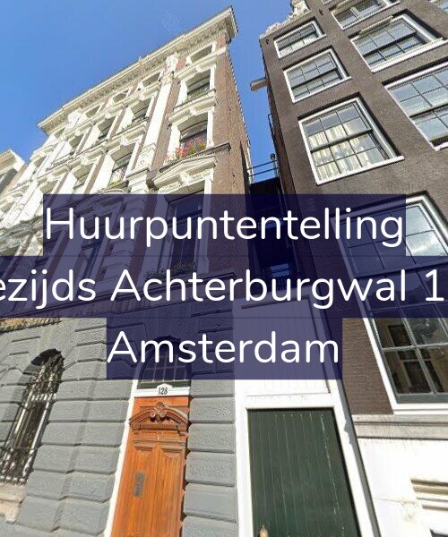 Foto gevel Huurpuntentelling voor Oudezijds Achterburgwal 128-C, Amsterdam