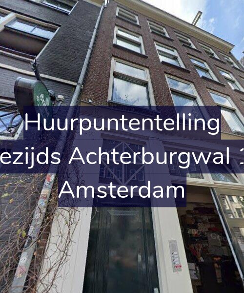 Foto gevel Huurpuntentelling voor Oudezijds Achterburgwal 18-1, Amsterdam
