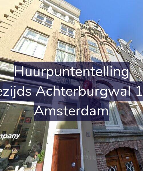 Foto gevel Huurpuntentelling voor Oudezijds Achterburgwal 152-E, Amsterdam