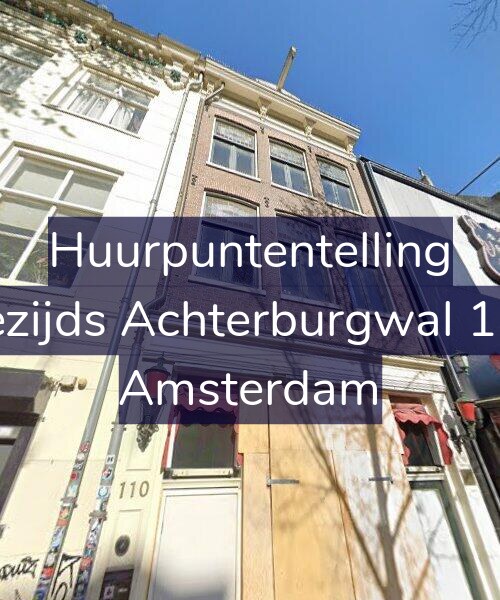 Foto gevel Huurpuntentelling voor Oudezijds Achterburgwal 110-D, Amsterdam