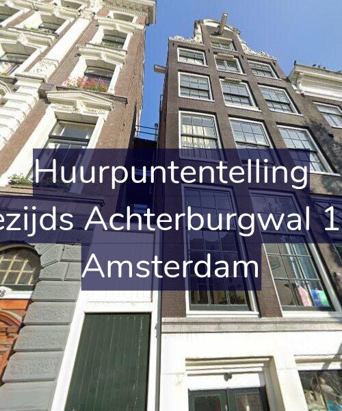 Foto gevel Huurpuntentelling voor Oudezijds Achterburgwal 126-C, Amsterdam
