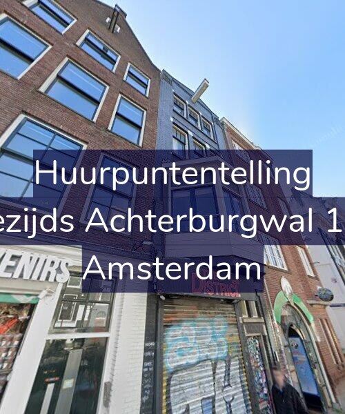 Foto gevel Huurpuntentelling voor Oudezijds Achterburgwal 129-C, Amsterdam