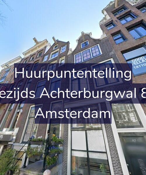 Foto gevel Huurpuntentelling voor Oudezijds Achterburgwal 85-D, Amsterdam