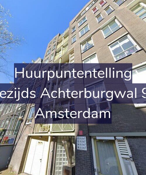 Foto gevel Huurpuntentelling voor Oudezijds Achterburgwal 96-B, Amsterdam