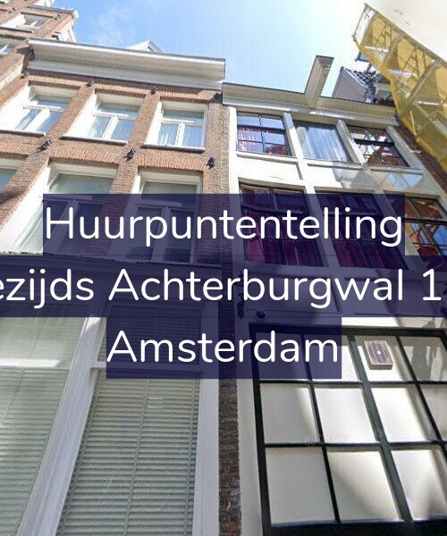 Foto gevel Huurpuntentelling voor Oudezijds Achterburgwal 105-D, Amsterdam