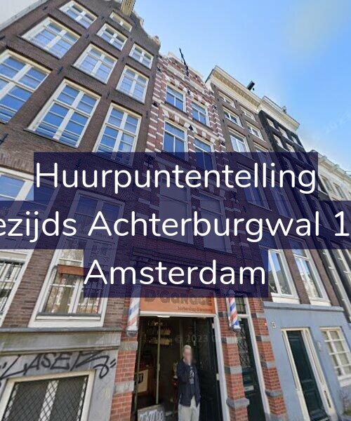 Foto gevel Huurpuntentelling voor Oudezijds Achterburgwal 145-1, Amsterdam