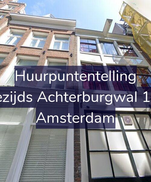 Foto gevel Huurpuntentelling voor Oudezijds Achterburgwal 105-B, Amsterdam