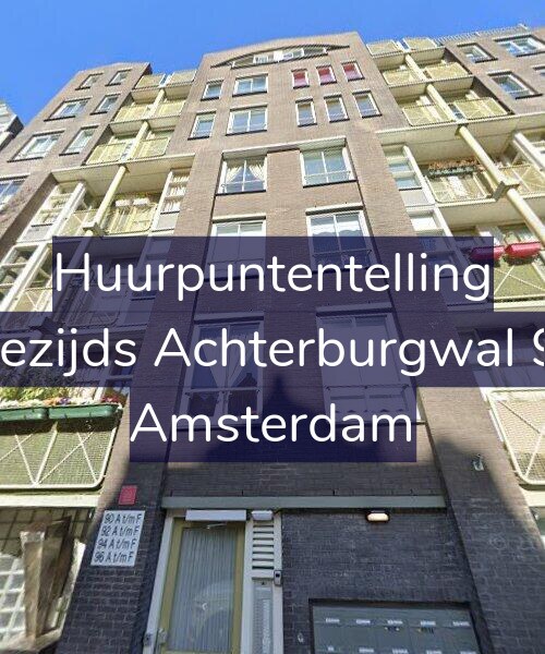 Foto gevel Huurpuntentelling voor Oudezijds Achterburgwal 92-F, Amsterdam
