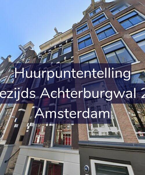 Foto gevel Huurpuntentelling voor Oudezijds Achterburgwal 25-B, Amsterdam