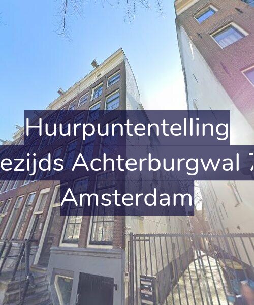 Foto gevel Huurpuntentelling voor Oudezijds Achterburgwal 79-F, Amsterdam