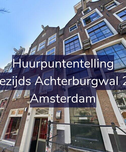 Foto gevel Huurpuntentelling voor Oudezijds Achterburgwal 21-C, Amsterdam