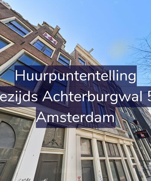 Foto gevel Huurpuntentelling voor Oudezijds Achterburgwal 55-2, Amsterdam