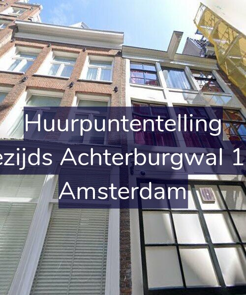 Foto gevel Huurpuntentelling voor Oudezijds Achterburgwal 105-A, Amsterdam