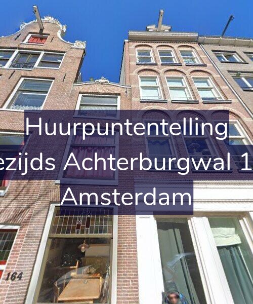 Foto gevel Huurpuntentelling voor Oudezijds Achterburgwal 162-E, Amsterdam