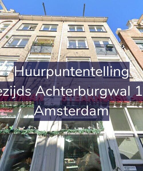 Foto gevel Huurpuntentelling voor Oudezijds Achterburgwal 158-K, Amsterdam