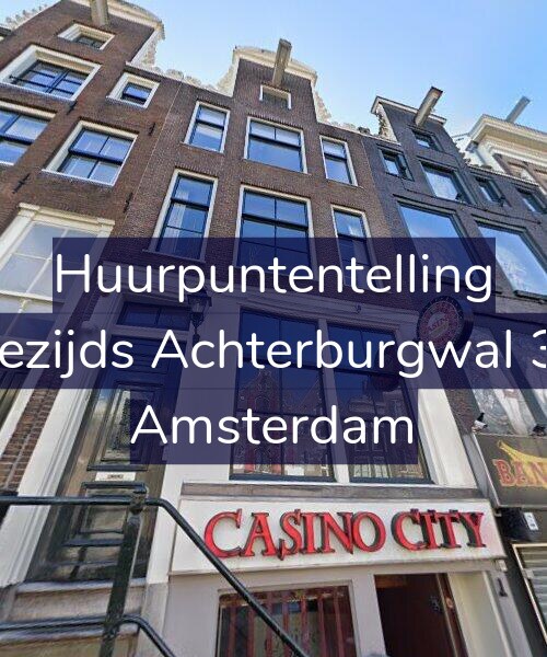 Foto gevel Huurpuntentelling voor Oudezijds Achterburgwal 35-B, Amsterdam