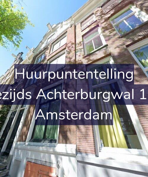Foto gevel Huurpuntentelling voor Oudezijds Achterburgwal 190-A, Amsterdam