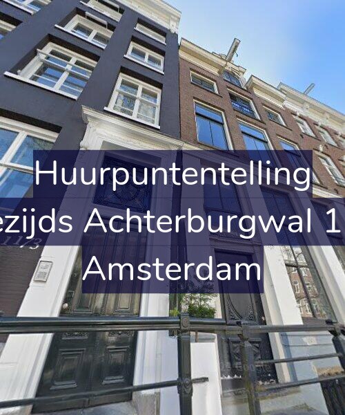 Foto gevel Huurpuntentelling voor Oudezijds Achterburgwal 175-D, Amsterdam