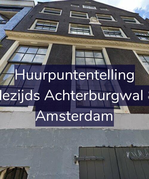 Foto gevel Huurpuntentelling voor Oudezijds Achterburgwal 8-M, Amsterdam