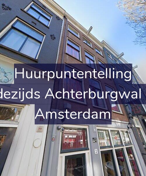 Foto gevel Huurpuntentelling voor Oudezijds Achterburgwal 3-B, Amsterdam