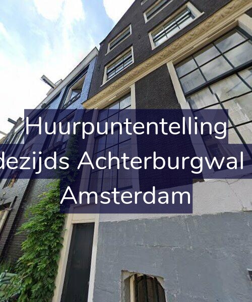 Foto gevel Huurpuntentelling voor Oudezijds Achterburgwal 8-C, Amsterdam