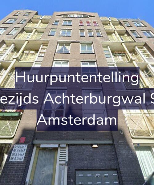 Foto gevel Huurpuntentelling voor Oudezijds Achterburgwal 96-F, Amsterdam