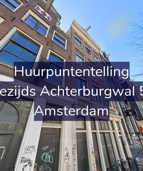 Foto gevel Huurpuntentelling voor Oudezijds Achterburgwal 55-1, Amsterdam