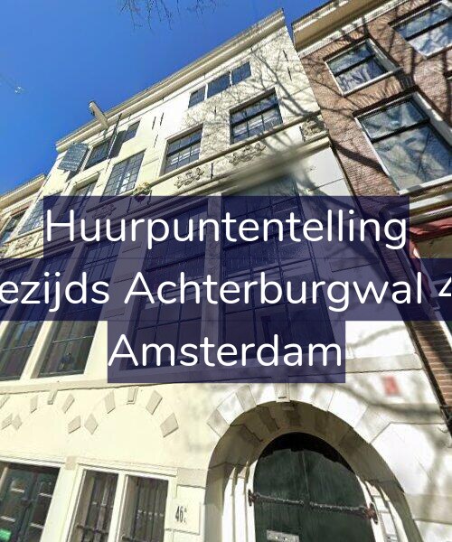 Foto gevel Huurpuntentelling voor Oudezijds Achterburgwal 46-A, Amsterdam