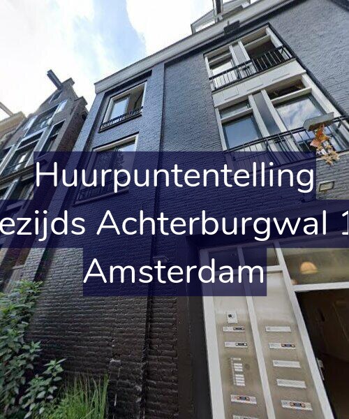 Foto gevel Huurpuntentelling voor Oudezijds Achterburgwal 10-C, Amsterdam
