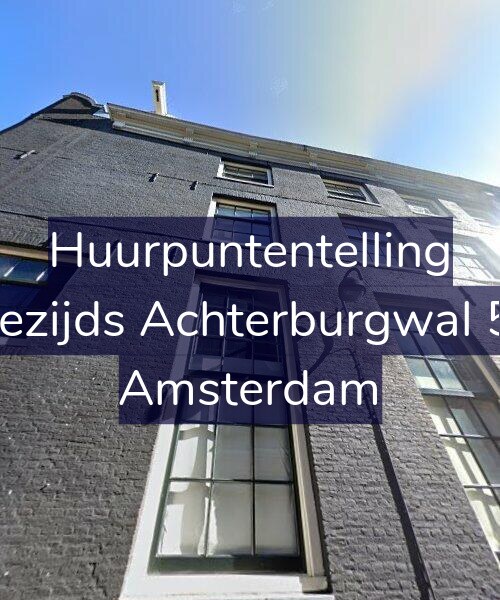 Foto gevel Huurpuntentelling voor Oudezijds Achterburgwal 55-3, Amsterdam