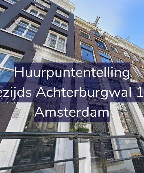 Foto gevel Huurpuntentelling voor Oudezijds Achterburgwal 175-E, Amsterdam