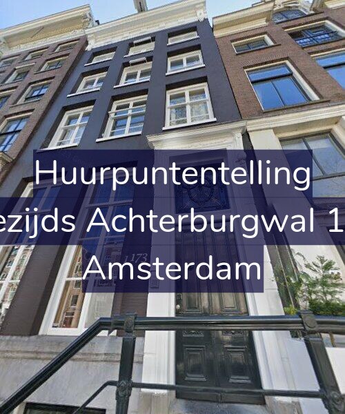 Foto gevel Huurpuntentelling voor Oudezijds Achterburgwal 173-E, Amsterdam