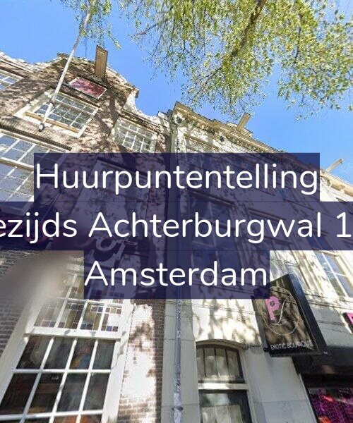 Foto gevel Huurpuntentelling voor Oudezijds Achterburgwal 112-2, Amsterdam